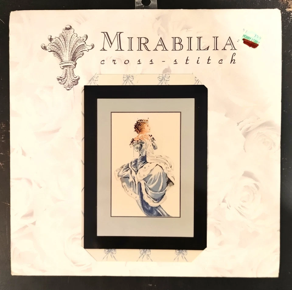 OOP NEW Mirabilia WINTER QUEEN Cross Stitch Chart MD13 SEALED - Image 1 of 2