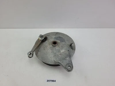 Bremsankerplatte Suzuki T250 mit Bremsbacken hinten Bremstrommel ø25,5cm #257964 - Bild 1 von 4