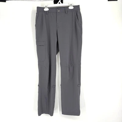 REI Women’s Grey Hiking Cargo Athletic Pants Size 4P Outdoors Gorpcore - Image 1 of 4