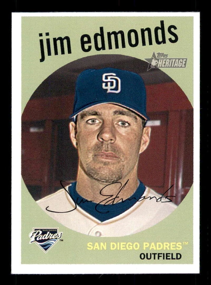 Tarjeta de béisbol Topps Heritage 2008 #1-500 (base) estrellas individuales/RC/HOF (tú eliges)  Foto 1 de 1