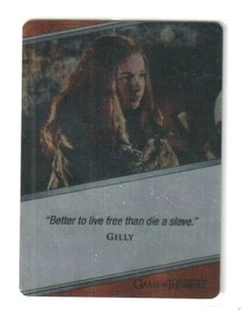 Game of Thrones Iron Anniversary Series 1 Hannah Murray Gilly Metal Card E-31 - Picture 1 of 3