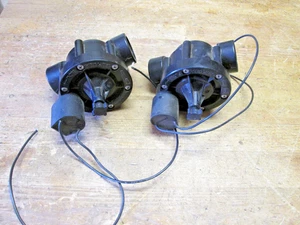 2 rain bird 24 vac inline control switchs 1 inch threaded - Picture 1 of 6