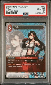 Final Fantasy Card PSA 10 Tifa Foil Opus II 2-011L - Bild 1 von 2