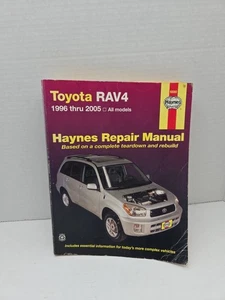 Manual de reparación Haynes para Toyota RAV4 1996-2012 Obtén orientación completa con - Imagen 1 de 9