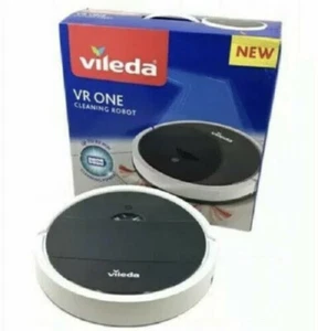 Vacuum Cleaning Robot Vileda VR ONE Cleaner Hoover w/ 80 Mins Run Time Brand New - Foto 1 di 12