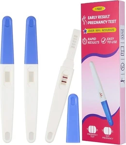 Paquete de 3 pruebas falsas positivas prueba práctica broma kit de prueba de embarazo - Imagen 1 de 7