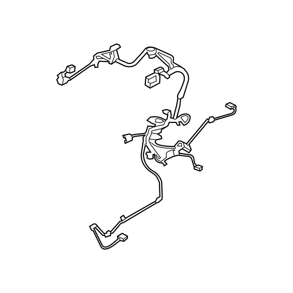 Chicote de fios de motor esquerdo driver original do fabricante para BMW 428i 428i xDrive 2014-2016 - Imagem 1 de 1