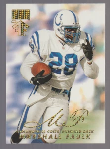 MARSHALL FAULK Colts 1998 Skybox Premium FLEET FARM #77 Rare SP Parallel SSP - Picture 1 of 2
