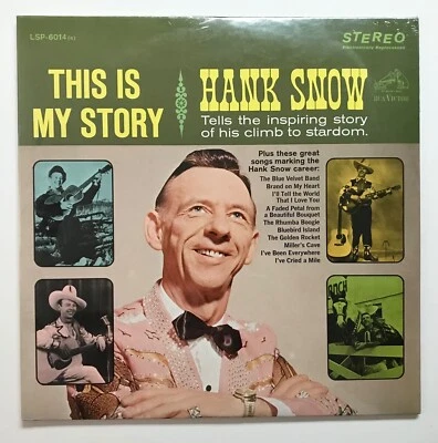 HANK SNOW: This is My Story (Vinyl LP Record Sealed) - Image 1 of 4