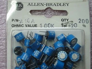 5 x A10A Trimmpotentiometer 100K - Bild 1 von 1