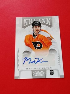 2013-14 Panini Contenders NHL Ink Auto #I-MKO Matthew Konan Philadelphia 