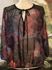 Top a maniche lunghe Lily Rose taglia XL 3/4 - Foto 1 di 2
