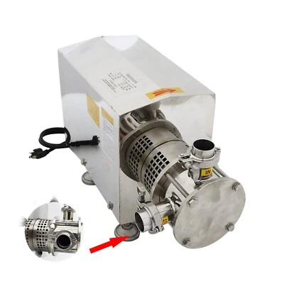 304Stainless Steel Self-priming Centrifugal Pump Rotor Pump 10t/h 2"Inlet/Outlet - Image 1 of 4
