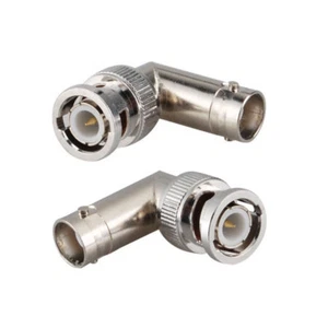 Paquete de 2 adaptadores de conector macho a hembra BNC para cámara Vedio CATV CCTV - Imagen 1 de 4