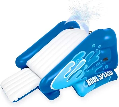 Intex Kool Splash Inflatable Water Slide Swimming Pool Play Center with Sprayers - Image 1 of 4