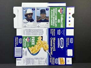 1987 Kraft Home Plate Heroes Never Folded Nolan Ryan Eddie Murray Panel / Box - Picture 1 of 3