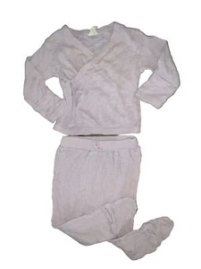 Kate Quinn Mädchen 100 % Bio Baumwolle Kimono Stil Outfit Größe 3/6m - Bild 1 von 6