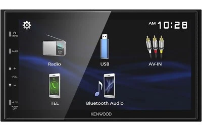 Receptor multimedia digital Kenwood DMX129BT 6,8" Foto 1 de 4