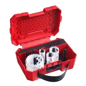 Carbide Hole Saw Kit Milwaukee Hole Dozer 49-22-3079, 9-Piece - New - Picture 1 of 2