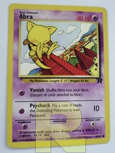 Abra ® Rocket 49/82 ® Comune ® Pokemon ® Inglese ® Good- - Picture 1 of 3