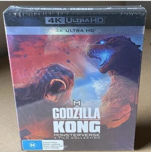 MonsterVerse Godzilla Kong 5 Film Collection 4K Ultra UHD NEW*** Region Free - Picture 1 of 2