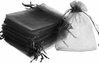 100 Organza Gift  Bags Wedding Party Favour  Candy Jewellery Pouch Large Small