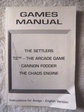 60879 Instruction Booklet - The Settlers / T2 / Cannon Fodder / Chaos Engine - C