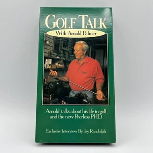 Golf Talk With Arnold Palmer - VHS - 1993 ProGroup - Jay Randolph Interview - Imagen 1 de 11