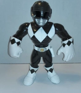 Figura de 10 pulgadas Playskool Heroes Mega Mighties Power Rangers Black Ranger - Imagen 1 de 4