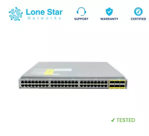 Cisco Nexus N3K-C3172TQ-XL Switch 48p 10GBase-T RJ-45 6 QSFP+ LIFETIME WRNTY - Picture 1 of 1