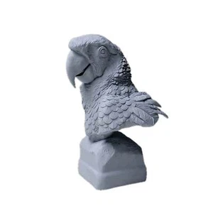 Scarlet Macaw Bust | Animal Den Miniatures - Picture 1 of 4