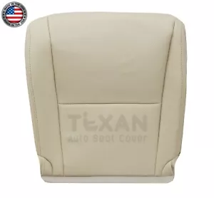Passenger Bottom Perforated Leather Seat Cover Tan for 2010-2015 Lexus RX350 - Picture 1 of 9