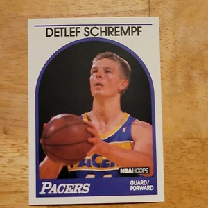 1989 1990 89 90 NBA HOOPS BASKETBALL CARD DETLEF SCHREMPF #282 - Picture 1 of 2