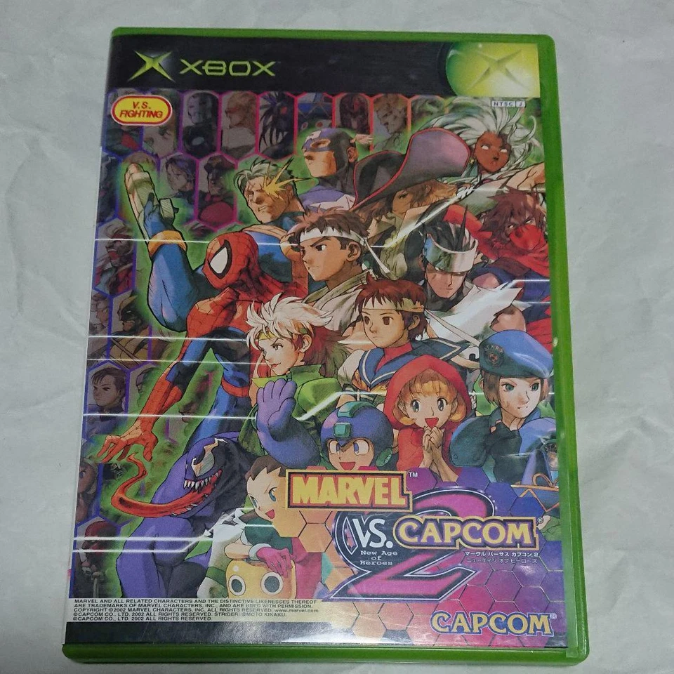 Marvel vs. Capcom 2 New Age of Heroes Microsoft Xbox Japan import M8900001 - Image 1 of 4