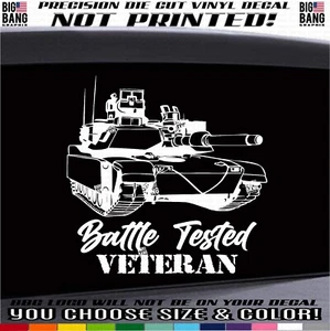 Calcomanía de vinilo para tanque GUNNER retirado veterano militar de EE. UU. familia militar - Imagen 1 de 4