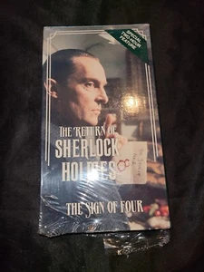 The Return Of Sherlock Holmes The Sign Of Four VHS [VHS] VINTAGE 1984 - Picture 1 of 3
