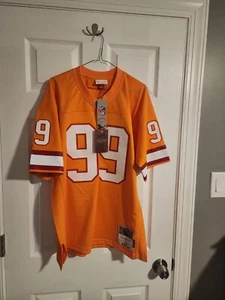 Mitchell & Ness Warren Sapp 1995 Tampa Bay Buccaneers Legacy Jersey Sz 44 L - Picture 1 of 4
