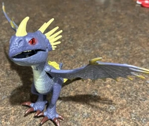 How to Train Your Dragon 2 Edge Deadly Nadder Purple 9" Figure Light Up Mouth - Picture 1 of 3