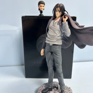 Anime Attack on Titan Eren Jaeger Double Headed Figurine Figure Model Toy Gift - Foto 1 di 12