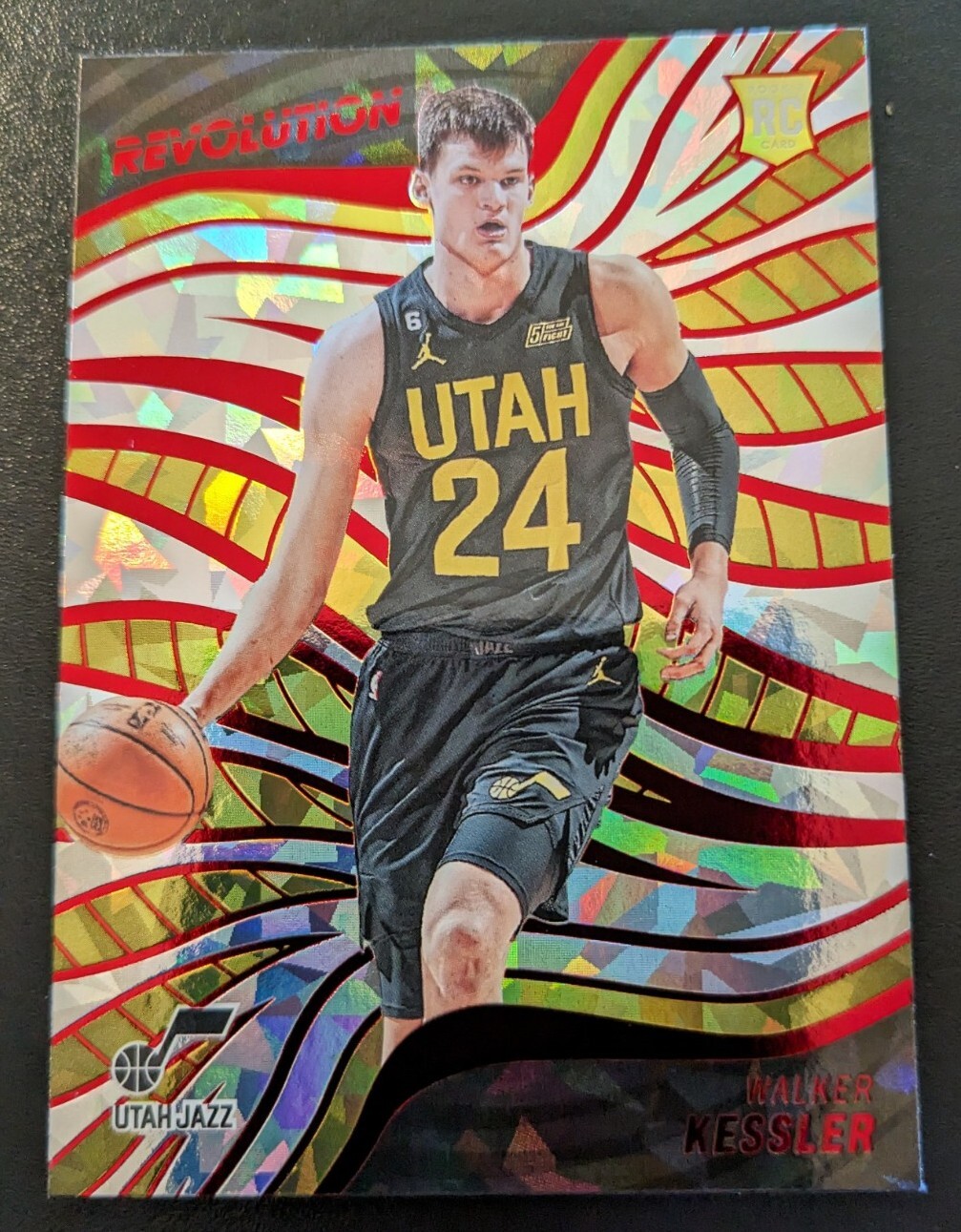 2022-23 Revolution Basketball Walker Kessler New Year Parallel Rookie #137 Jazz