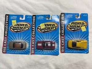 Neu 1997 Road Champs Die Cast Collection 1:43 Lamborghini gelb 3er Set - Bild 1 von 7