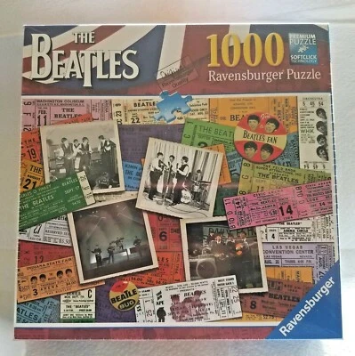 The BEATLES 1964 Tickets 1000 Pc Jigsaw Puzzle ~ NEW Sealed ~ Ravensburger - Image 1 of 4