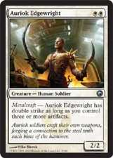 AURIOK EDGEWRIGHT Scars of Mirrodin MTG Magic the Gathering Cards DJMagic