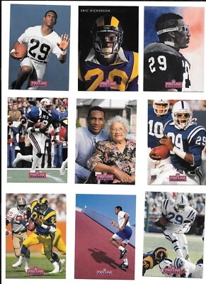 Eric Dickerson 1992 Proline Mobile (9) Card Promo Set (lot of 100 Sets) - Image 1 of 2