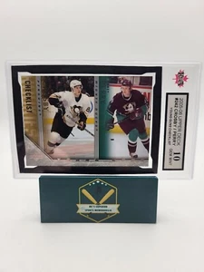 Sidney Crosby Corey Perry 2005-06 UD Young Guns Rookie Checklist Graded KSA 10 - Picture 1 of 3
