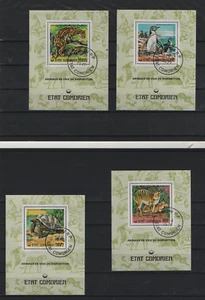 Mi.- Nr. 332/37A Komoren 1977  Einzelblockserien "Tiere" - Picture 1 of 2