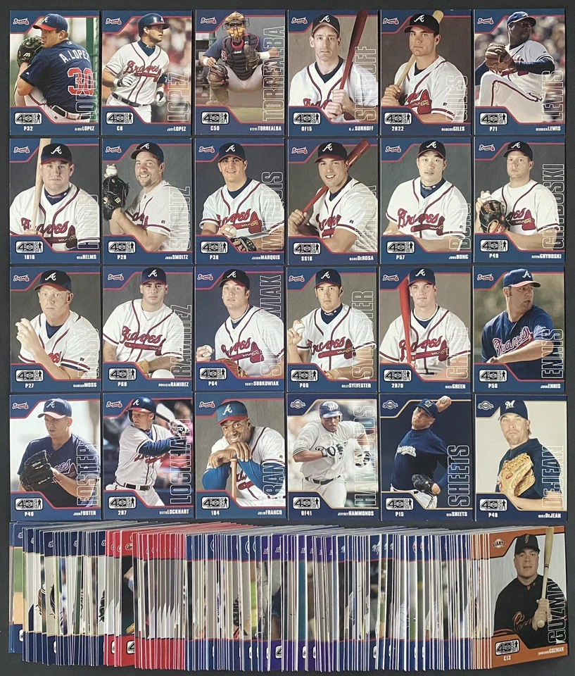 2002 Upper Deck 40-Man - Baseball Cards - #501-750 - Complete Your Set - U Pick - Image 1 of 1