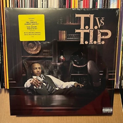 T.I. vs T.I.P. **NEW / SEALED** Orig. Eminem Jay-Z Busta Rhymes Nelly Vinyl LP - Image 1 of 2