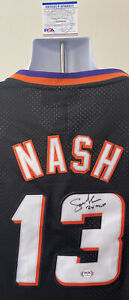 Steve Nash Phoenix Suns Autographed Mitchell and Ness Jersey PSA/DNA Certified