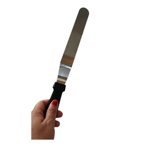 Stainless Steel Cake Spatula Butter Cream Icing Frosting Angled Spatula Baking - Picture 1 of 7